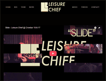 Tablet Screenshot of leisurechief.com